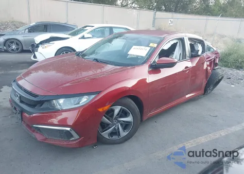 2019 Honda Civic Lx from USA, damaged, VIN 19XFC2F69KE202130